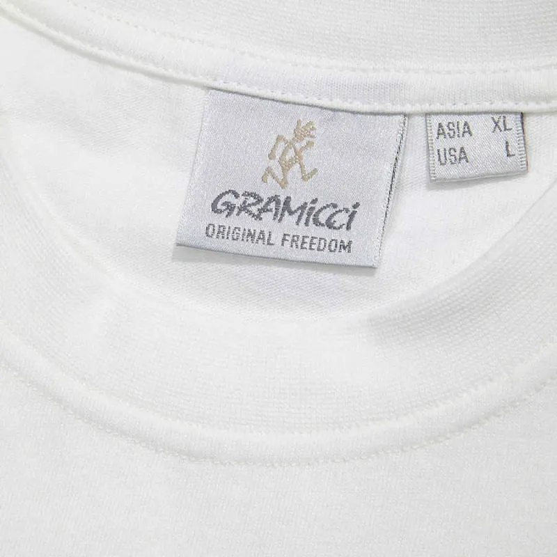 Gramicci X ADSUM Co brand T Shirts Unisex White-2