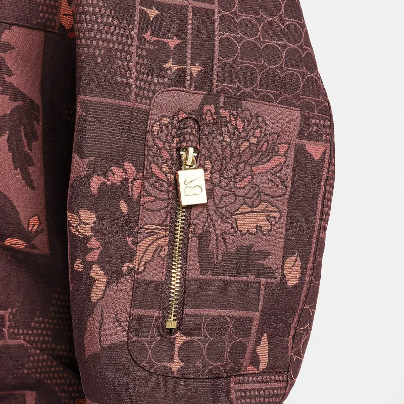 Nike Naomi Osaka Jackets Coats Women's Burgundy-4