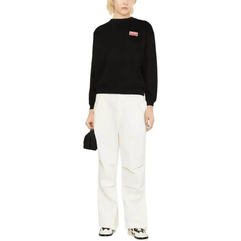 KENZO Logo Detailed Crewneck Sweatshirt-2