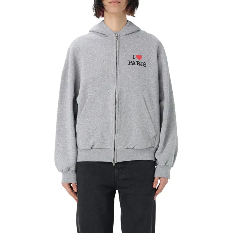 Balenciaga I Love Paris Zip up Hoodie-2