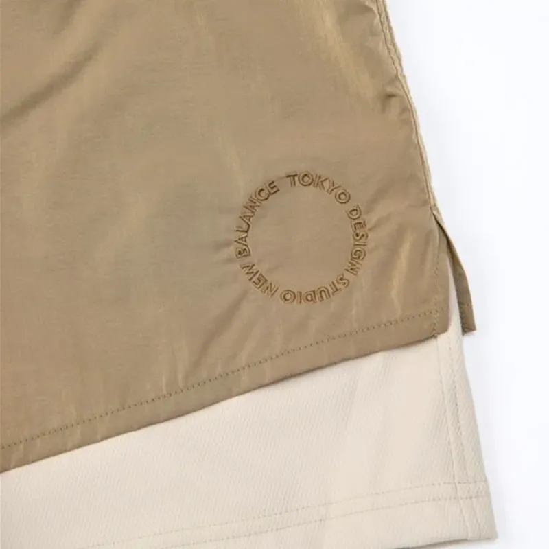 New Balance TDS Casual Shorts Men's Khaki-3