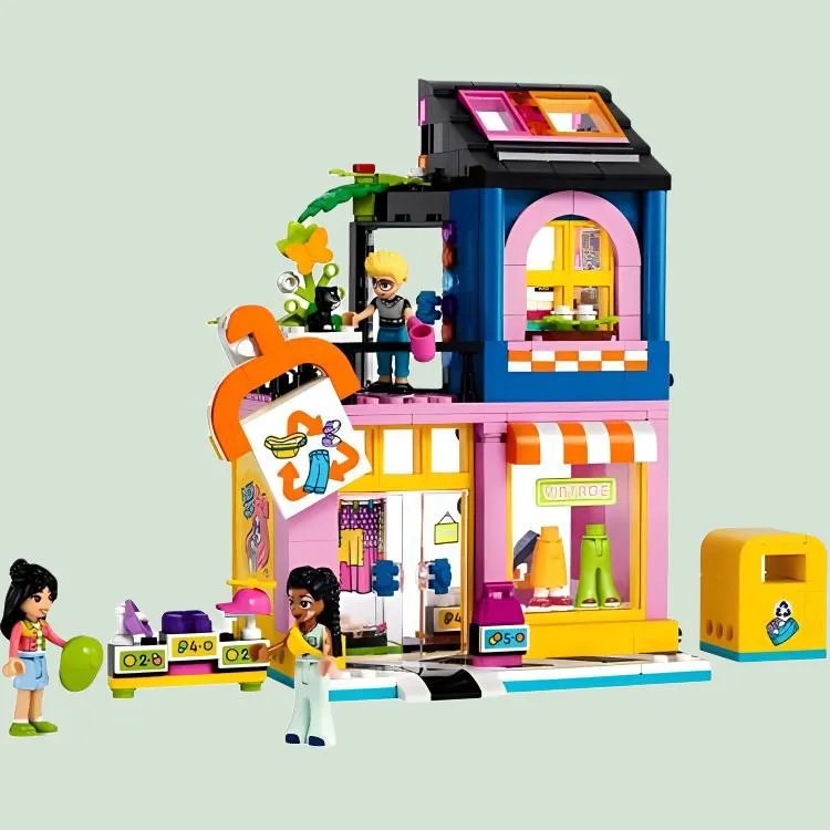 LEGO Good Friend Collection Vintage Clothing Modification Workshop Building Blocks 409pcs 42614-3