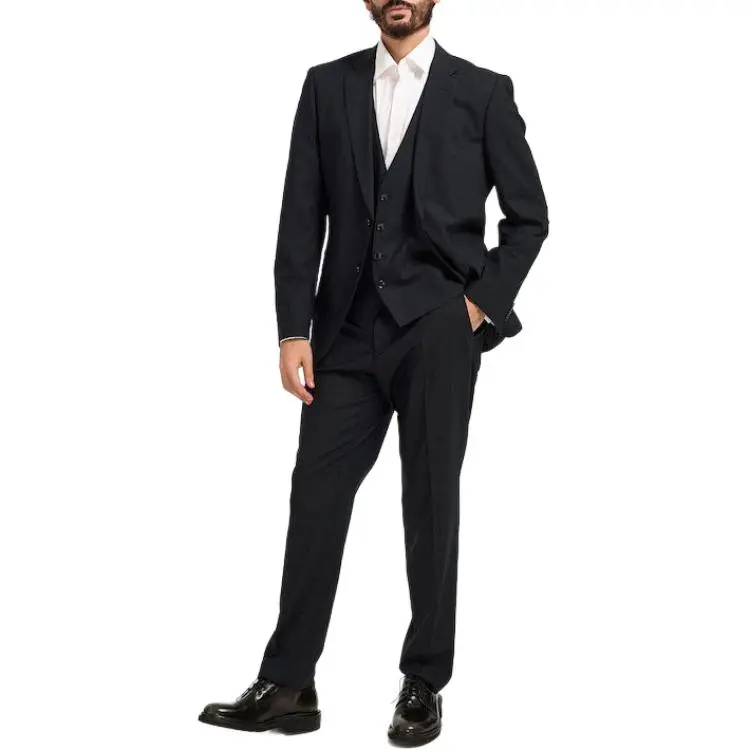 HUGO BOSS Business Suit Men's Black-10