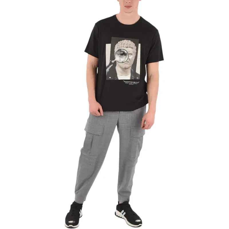 Neil Barrett T Shirts Men Black-1
