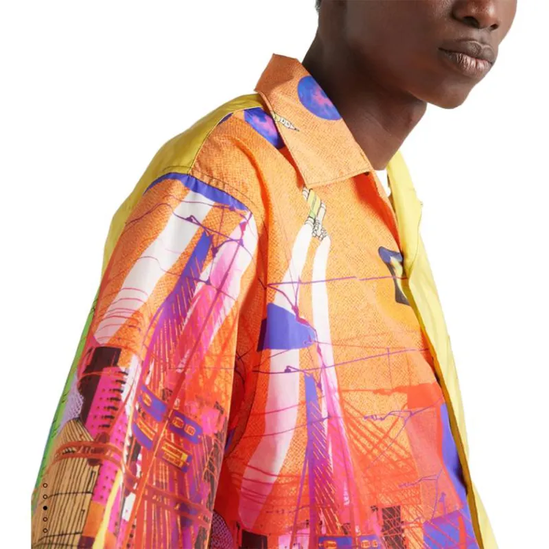 PRADA Double Match Re Nylon Shirt-1