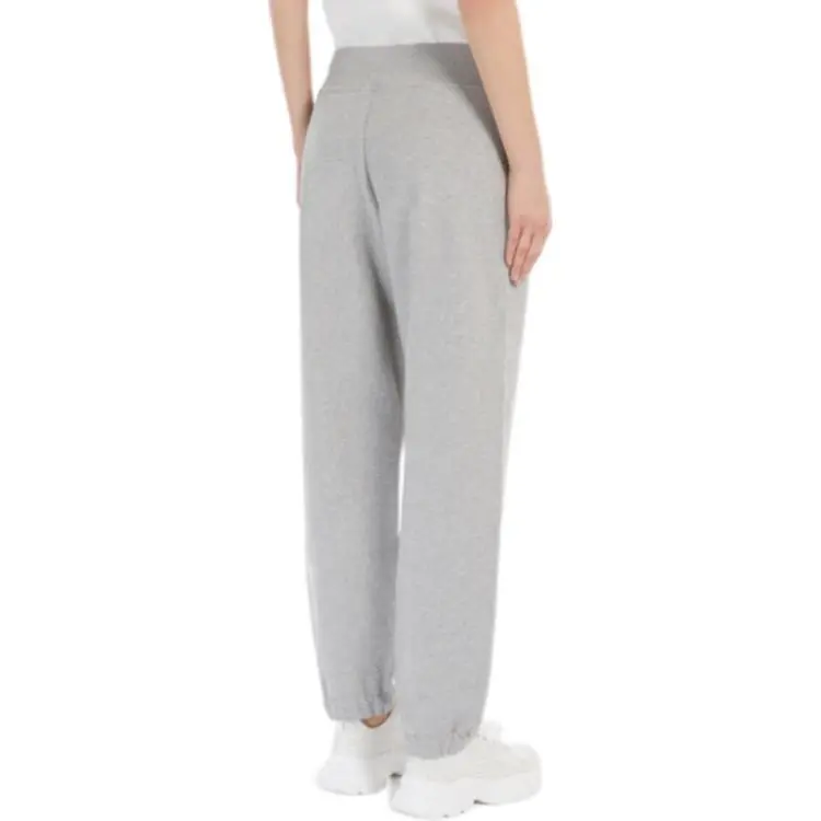 WEEKEND MaxMara SS25 Knitted Sweatpants Women's Light Gray-3