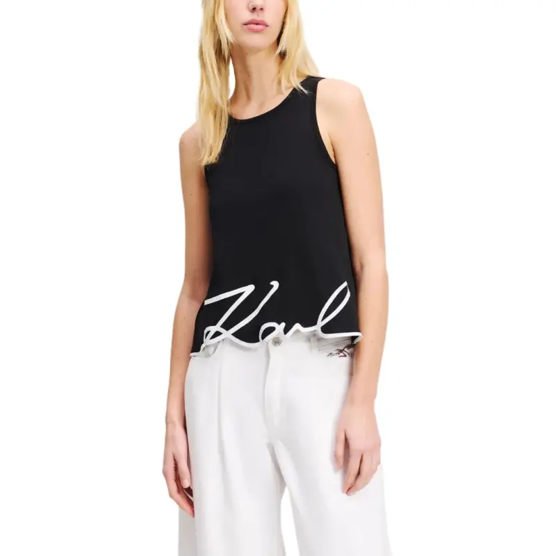 KARL LAGERFELD / Karl Lagerfeld Jeans Logo detail Top-3