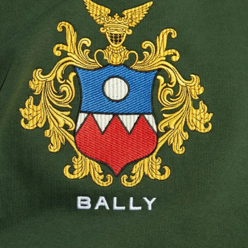 BALLY Logo-embroidered Hoodie-3