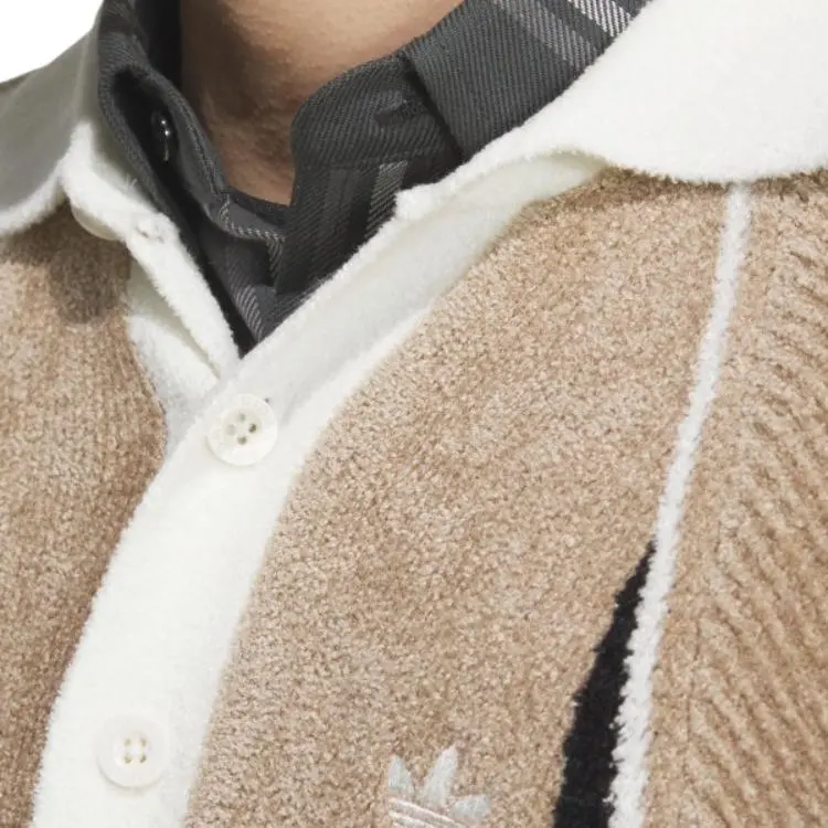 Adidas Originals FW24 Knitwear Men's Khaki Brown-3