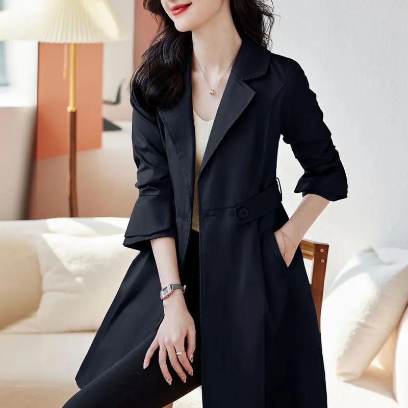 Fele.d Trench Coats Women's-4