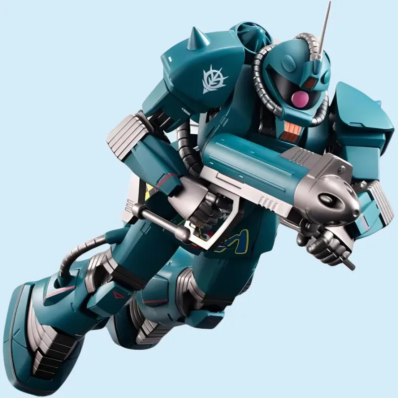 BANDAI ROBOT Soul Spirits Limited MS-06M Waterborne Zaku Ver. A.N.I.M.E. Assembled Models-5