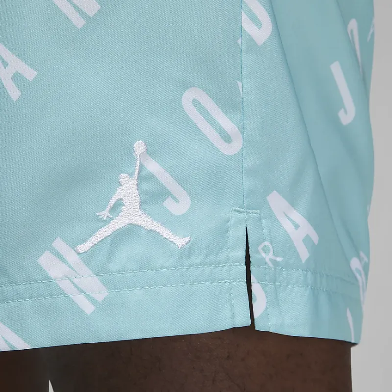 Jordan Casual Shorts Men Aqua Green-3