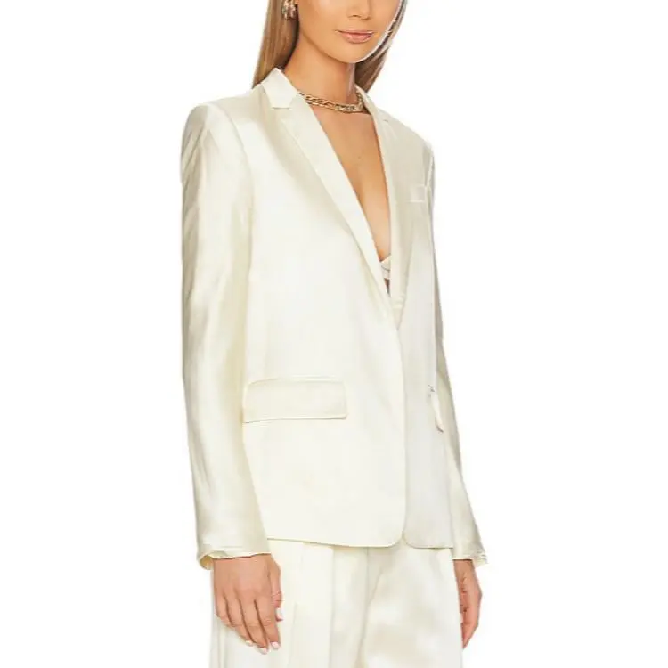 LOVESHACKFANCY Business Suit Women's Ivory White-2