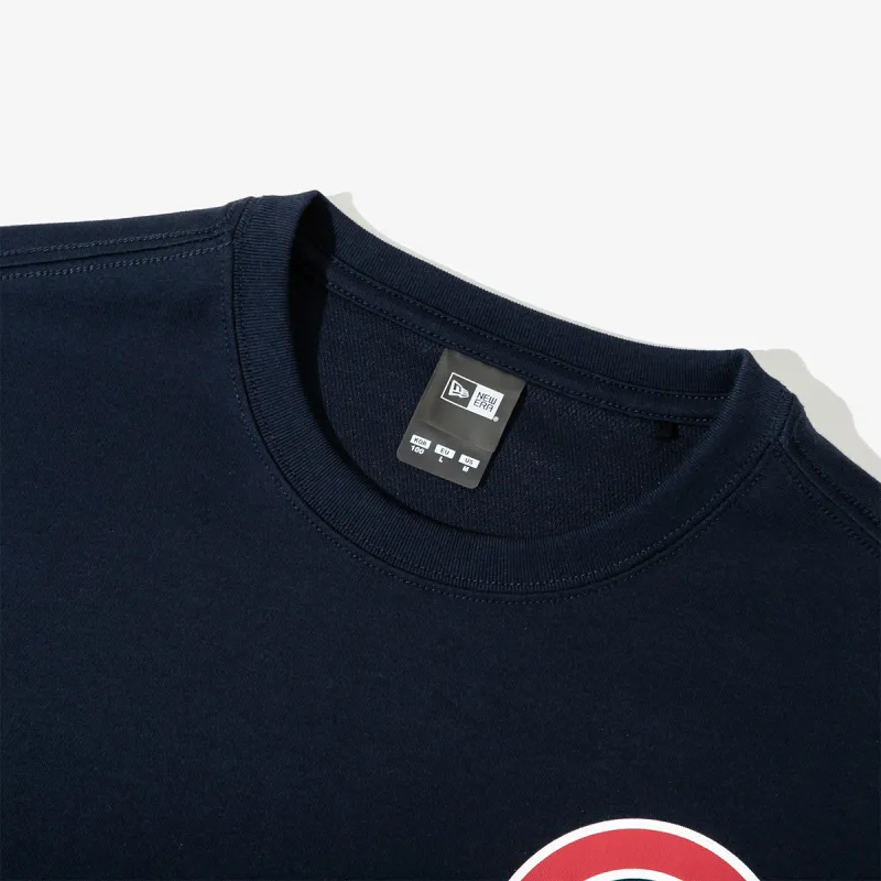 New Era T Shirt Korean Style Unisex Blue-2
