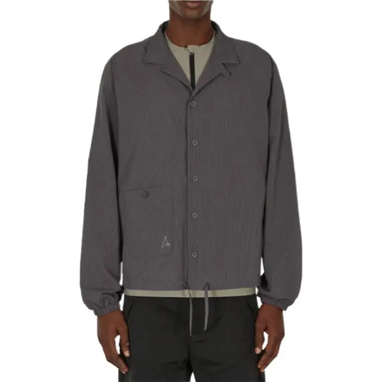 ROA Logo Detailed Checked Shirt-2