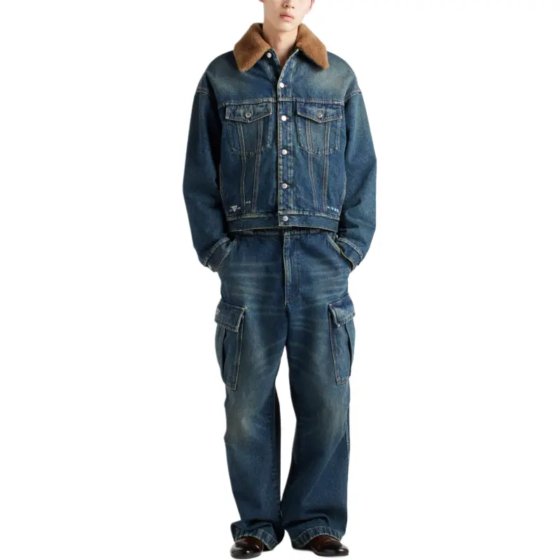 PRADA Padded Denim Jacket-2