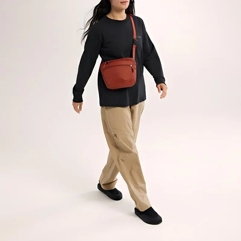 Arcteryx Mantis Recycled Polyester Shoulder Bag Crossbody Bag Fanny Pack Regular Unisex Red-4