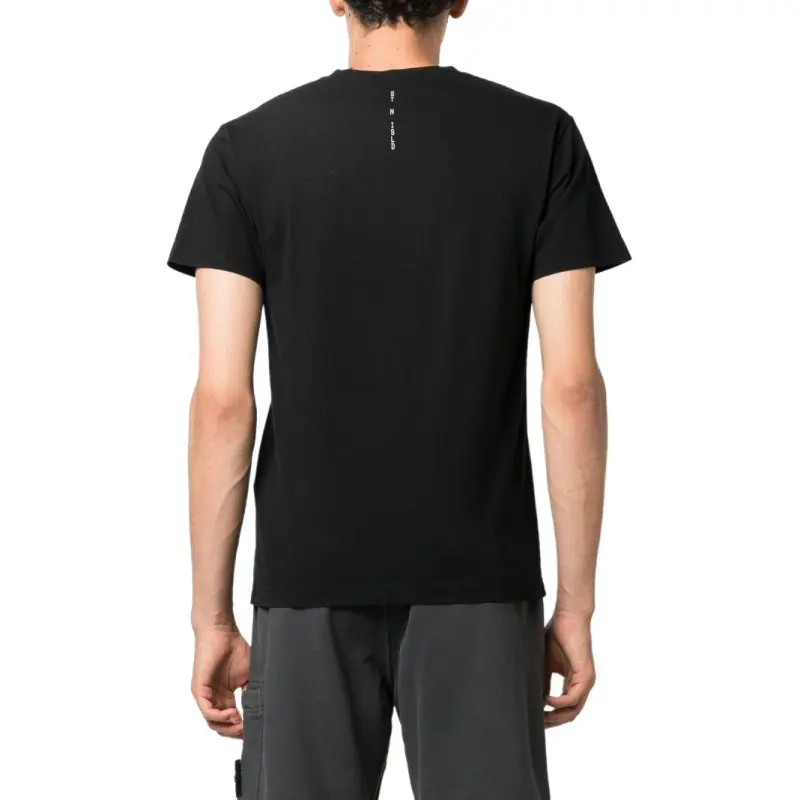 STONE ISLAND Compass motif Crew neck T shirt-4