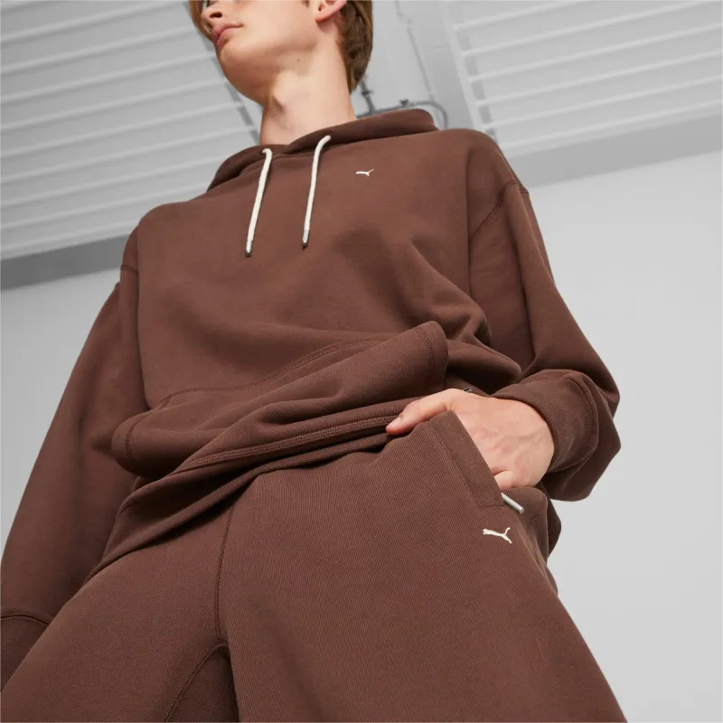 PUMA PUMA MMQ Knitted Sports Pants Unisex Brown-4