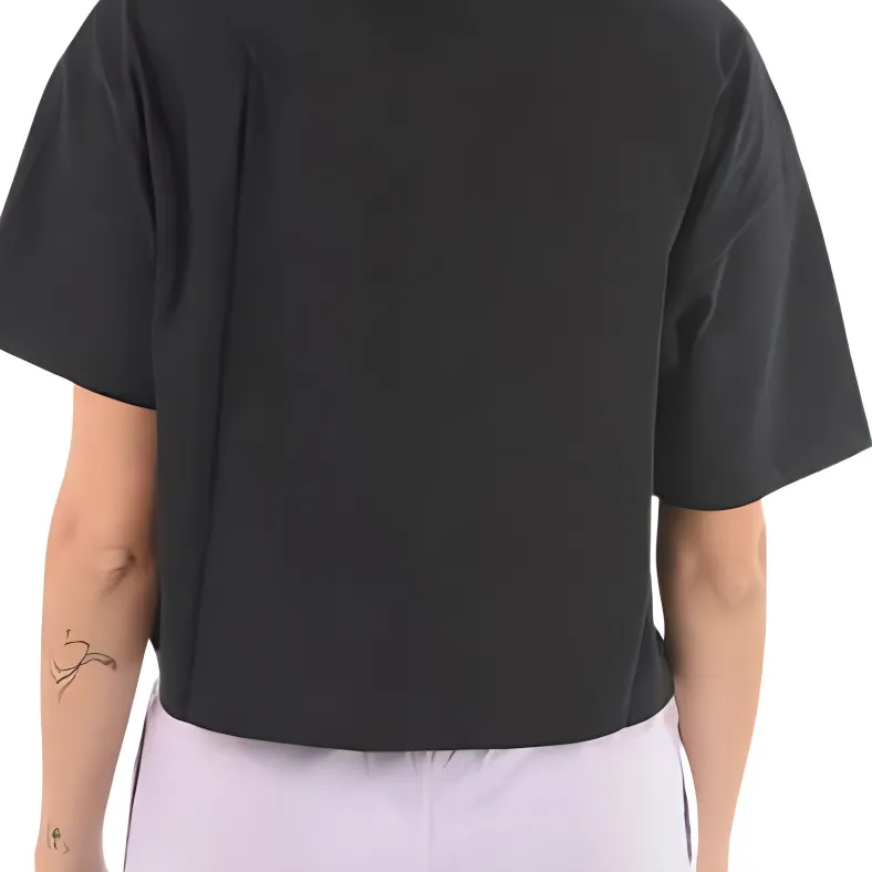 Converse T-Shirts Women's Black-4