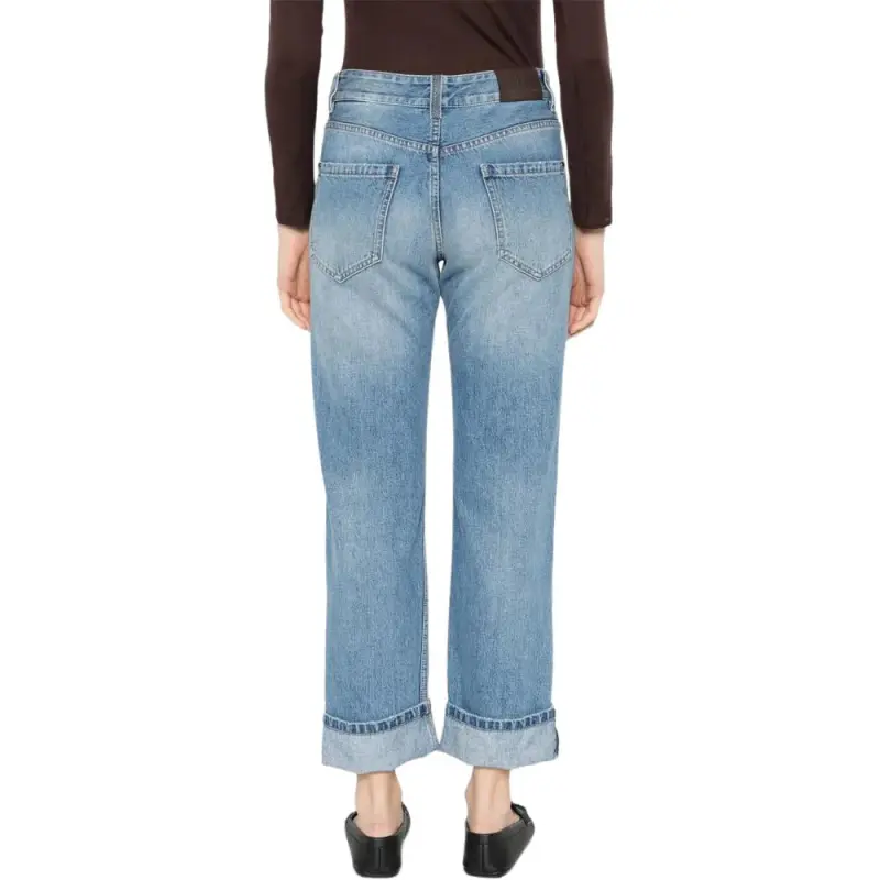 Brunello Cucinelli Turn up Hem Jeans-2