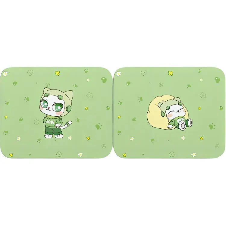 BOW Lycra Fabric+High Quality Rubber Meowth Starling Mouse Pads-1