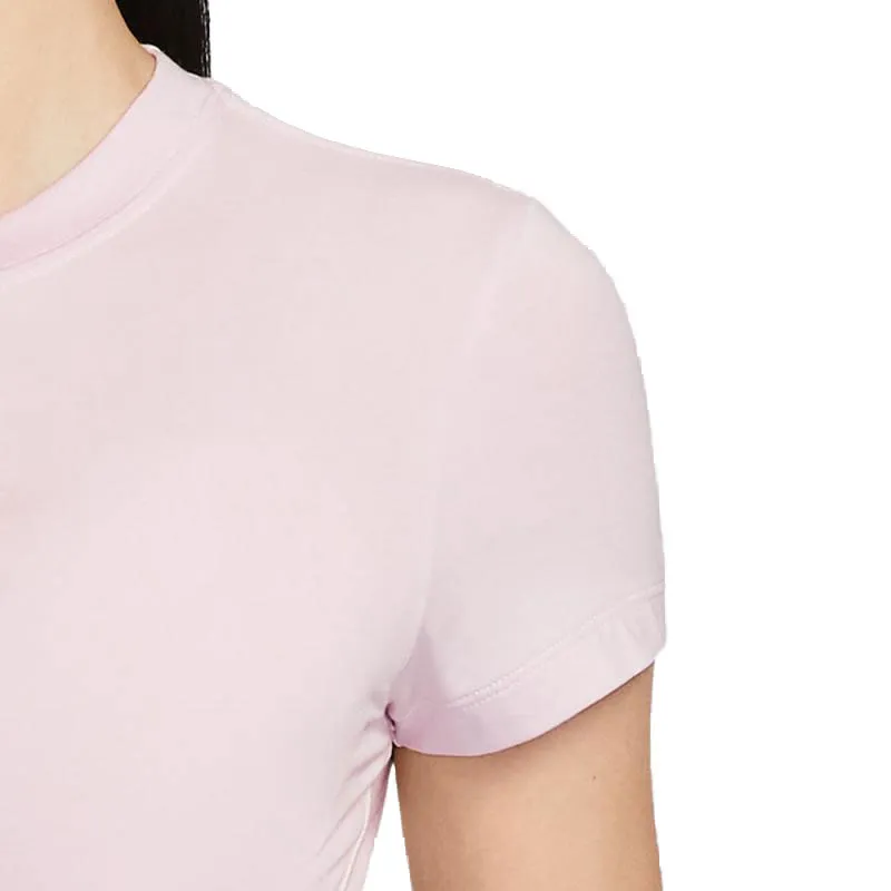 Nike T Shirts Women's Pink-3