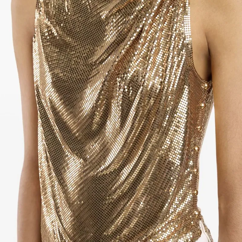 Paco Rabanne Temporary Chainmail Asymmetric Top-5