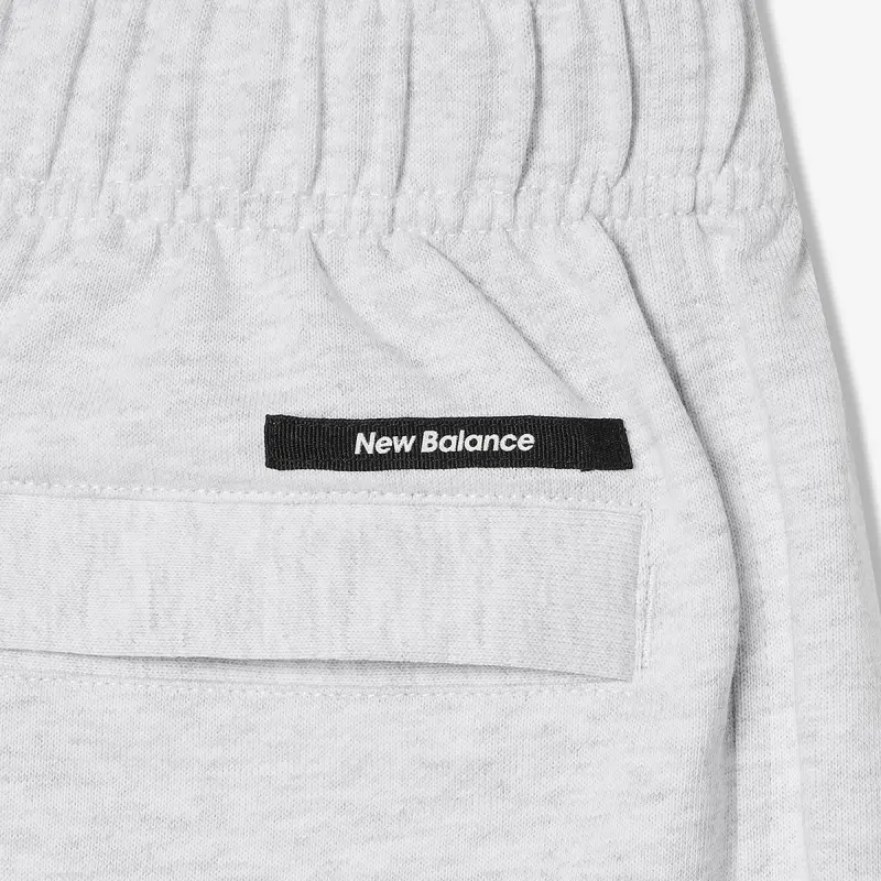 New Balance Casual Shorts Unisex 16 Light Gray-5