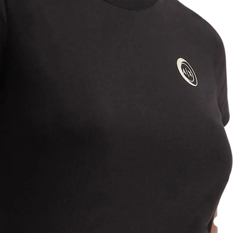 ARMANI EXCHANGEAE T Shirt Women's Black-5