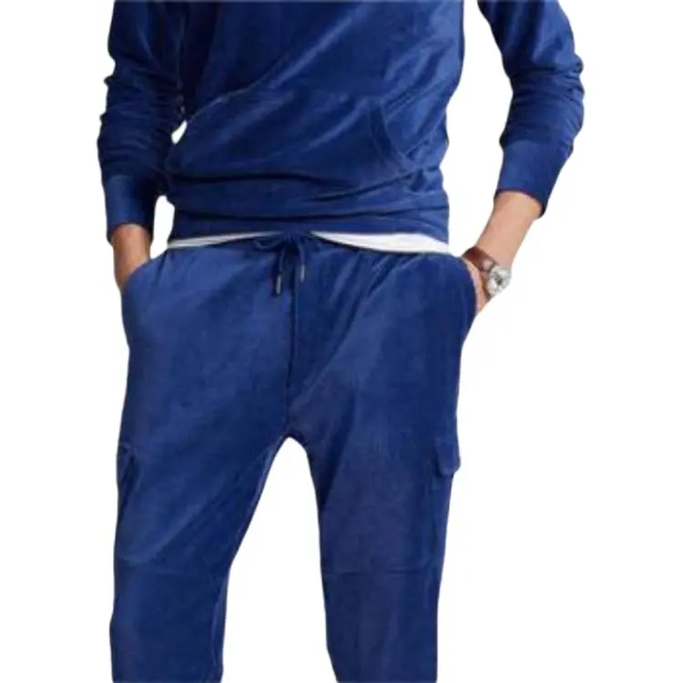 Polo Ralph Lauren Knitted Sweatpants Men Blue-5