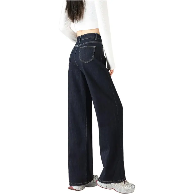 Tonlion Jeans Women's Navy Blue-3