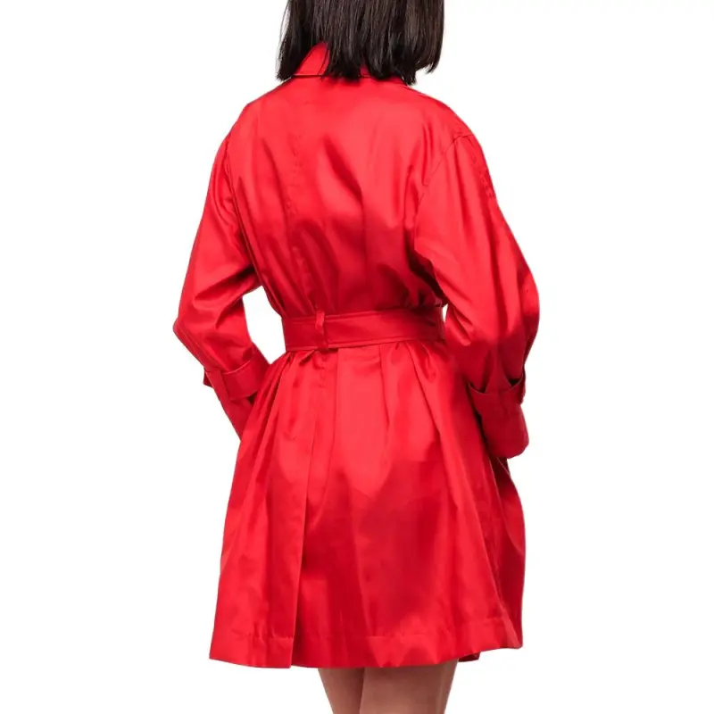 EMPORIO ARMANI Trench Coat Women's Red-1