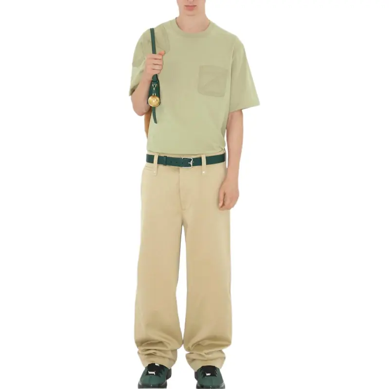 Burberry T Shirts Men Green-3