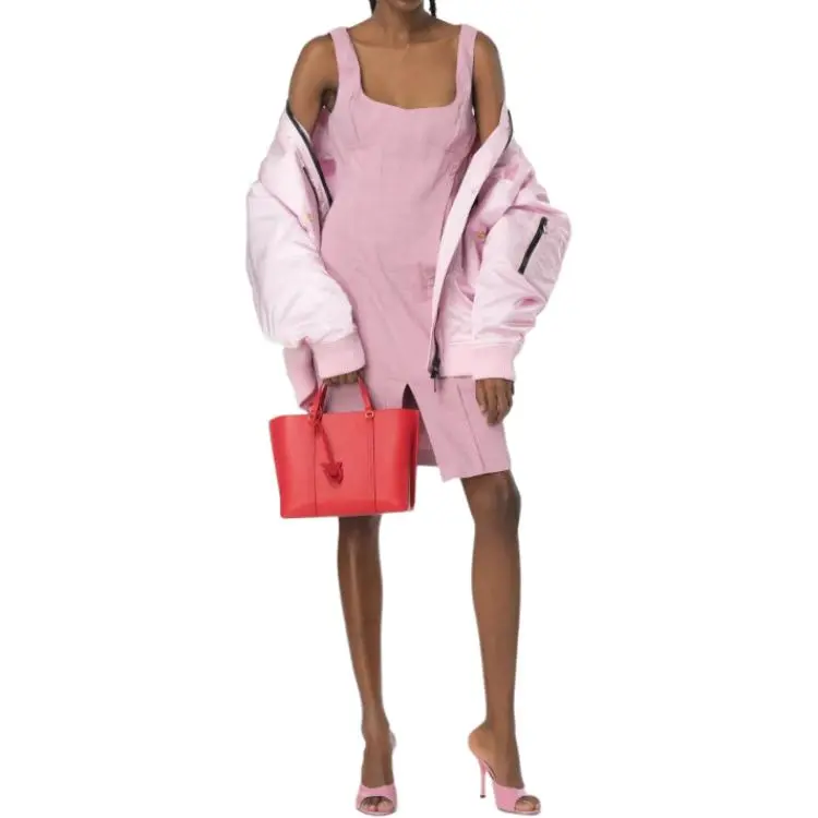 PINKO Sleeveless Dress Women's Pink-2