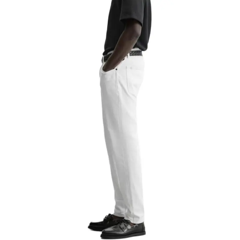 ZARA Jeans Men White-3