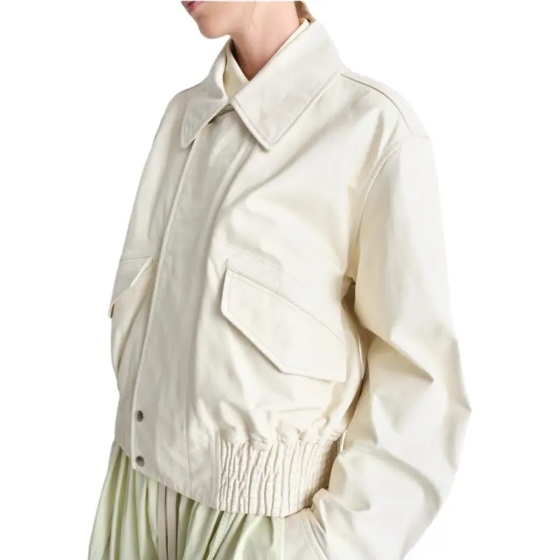 Lemaire Leather Bomber Jacket-1