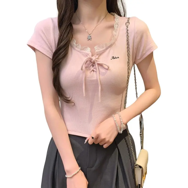 Flowers In Water T Shirt Women's-3