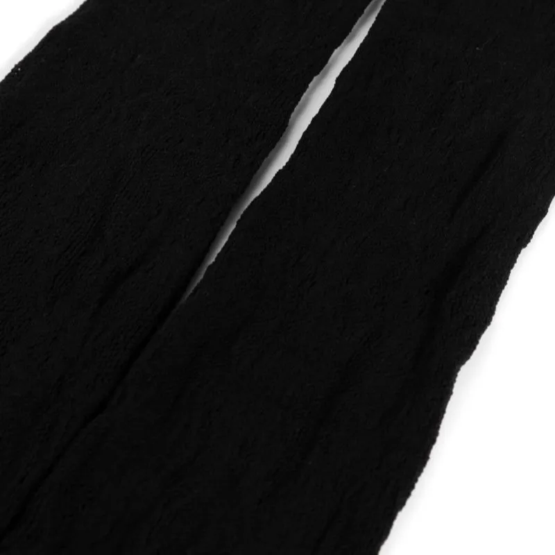 SAINT LAURENT Lace Motif Tights-2