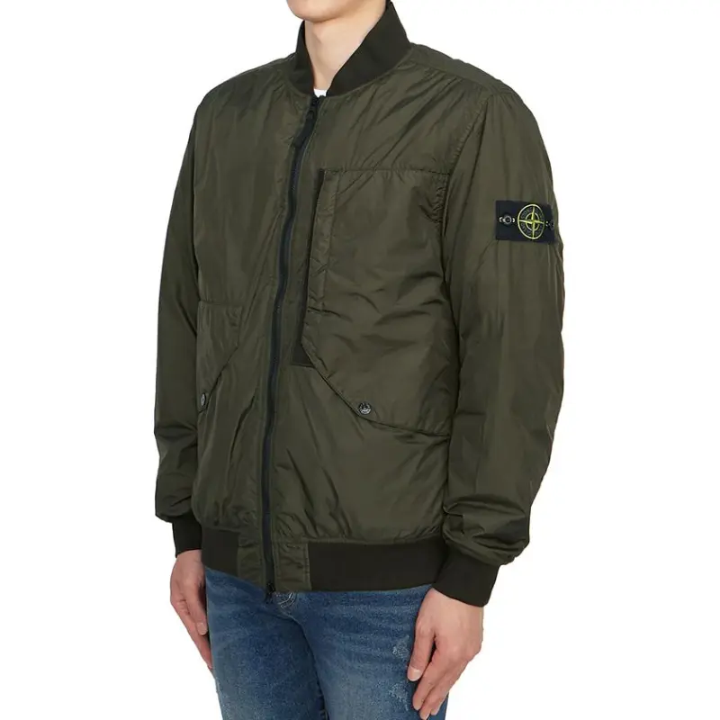 STONE ISLAND Jacket Men's Green-4