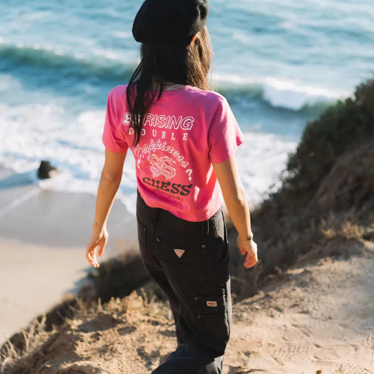 88rising X GUESS T-Shirts Women's Rose Red-3
