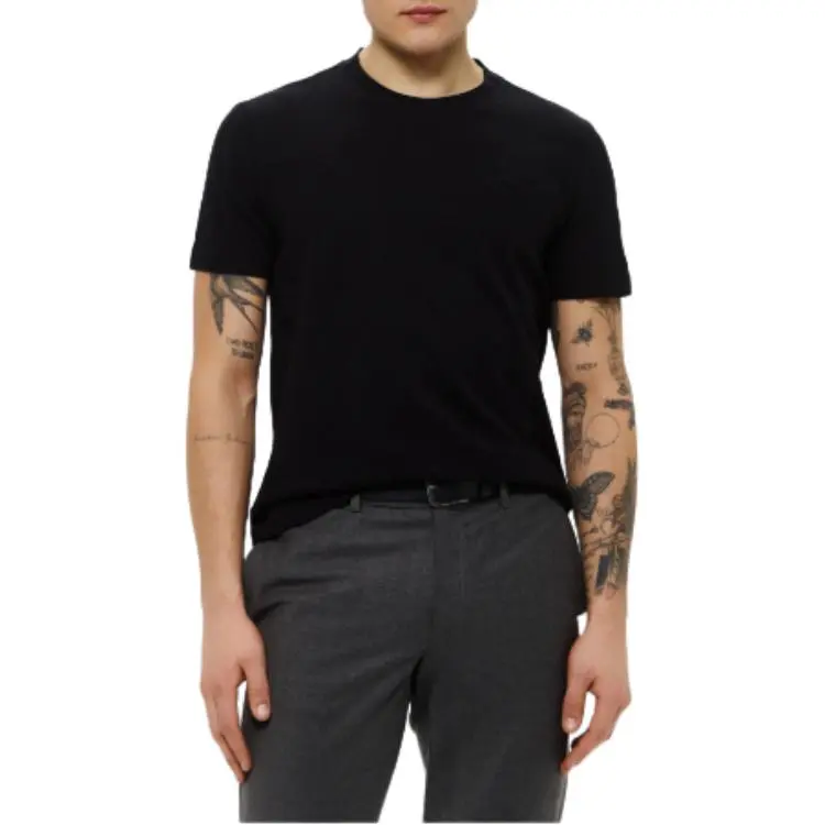 HUGO BOSS Mercerised T shirt-3