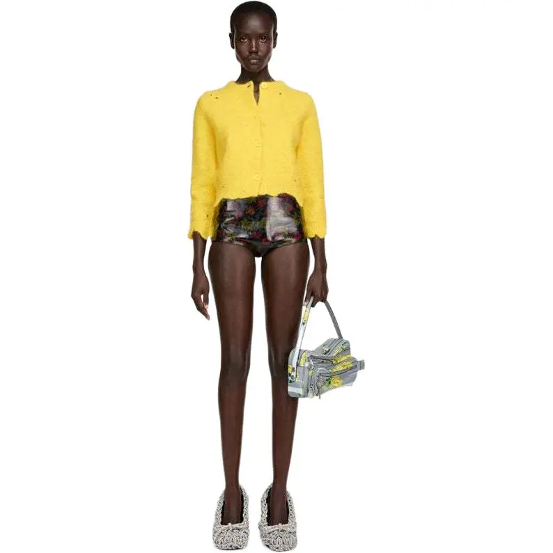 Acne Studios Runway Show Series SS25 Casual Shorts Women's Black-1