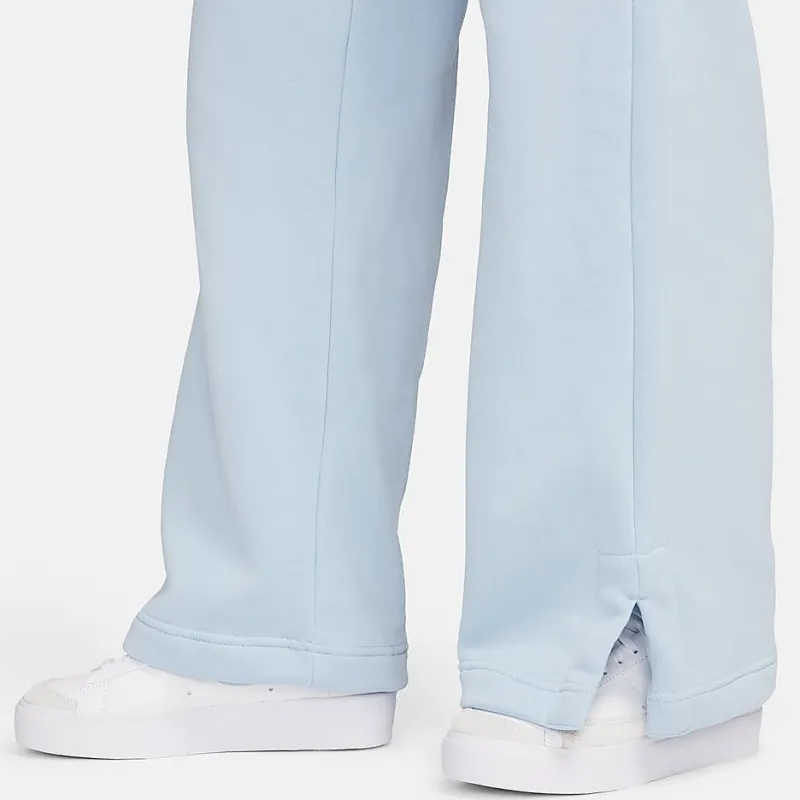 Nike Sportswear Phoenix Fleece Knitted Sports Pants Women's Light Shell Blue-5