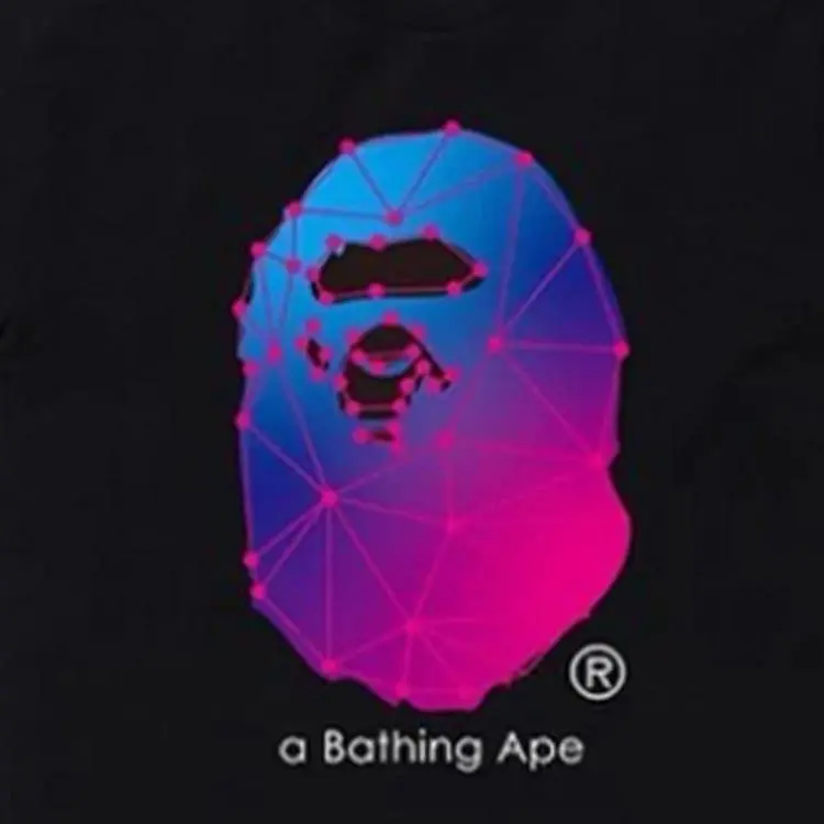 A BATHING APE A BATHING APE Spider Web Tee-1