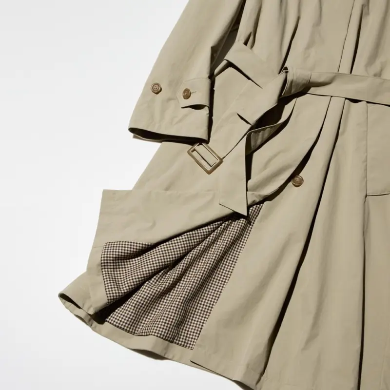 UNIQLO Coats Women's Dark Beige-3
