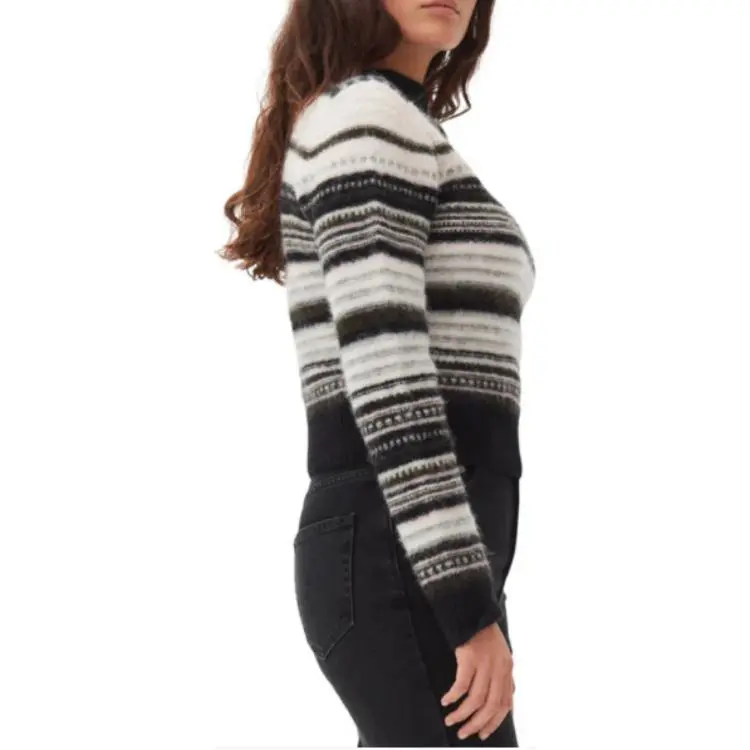 GANNI Striped Knit Jumper-3