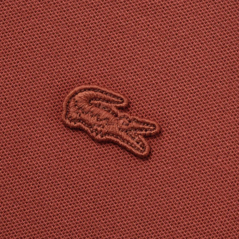 LACOSTE SS25 Polo Shirt Men's Deep Red-2