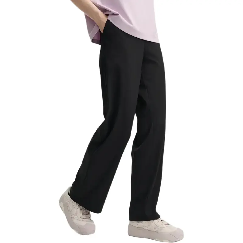 FILA SS25 Casual Pants Women's Jet Black-4