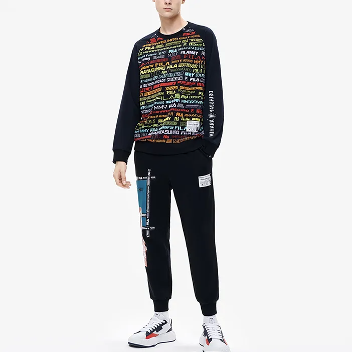 FILA Sweatshirts Men Litchi Red-5